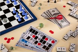 Nature morte de jeux de société - Freepik