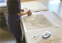 Visite commentée : Découverte de la restauration de documents graphiques - Journées Européennes du P