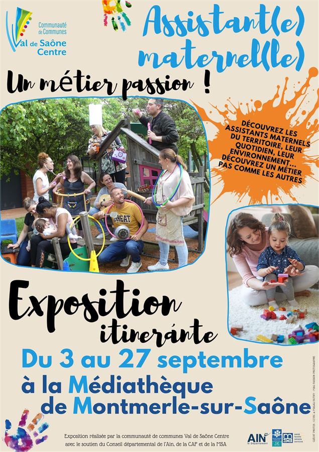 Exposition itinérante : Assistant(e) maternel(le) un métier passion_Montmerle-sur-Saône