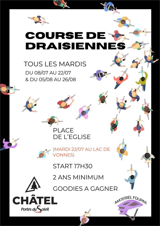 Course de draisiennes_Châtel - Châtel Tourisme