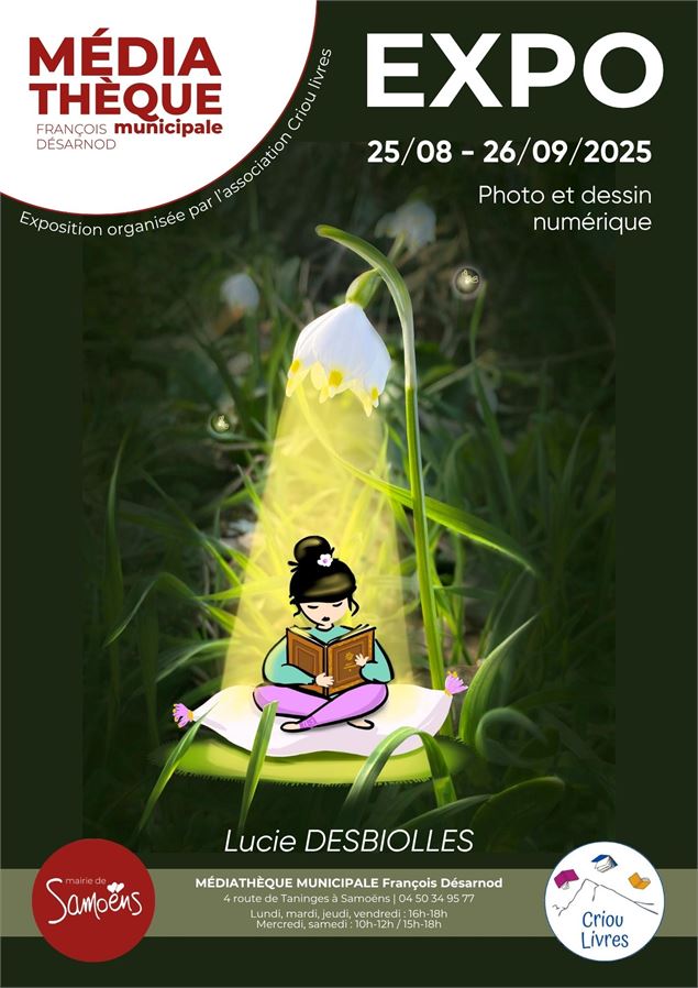 affiche expo Sept 2025 - Mairie de Samoëns