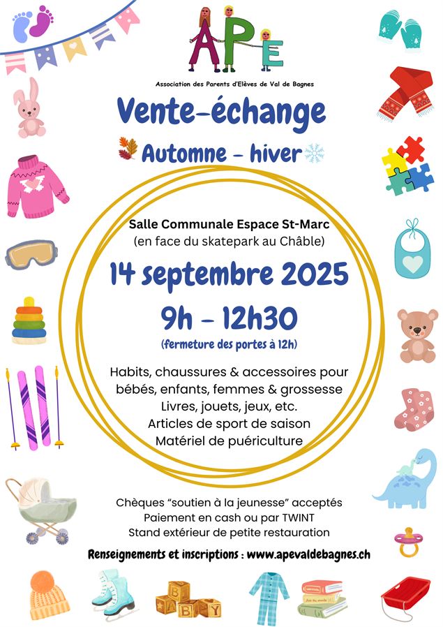 Vente échange  