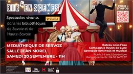 Bateau sous l'eau  - spectacle lumineux et musical par la Compagnie Rayon de Lune_Servoz