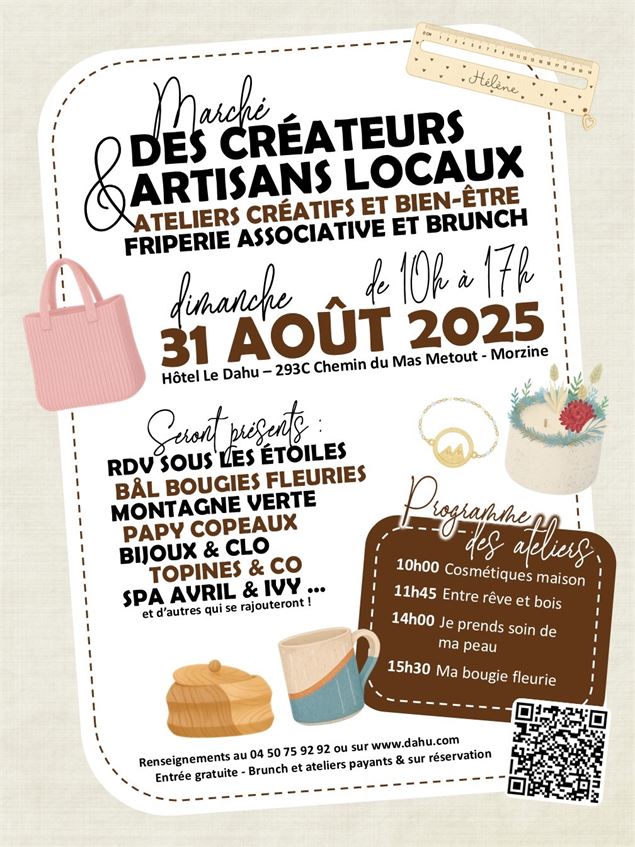 Marché des créateurs et artisans locaux_Morzine
