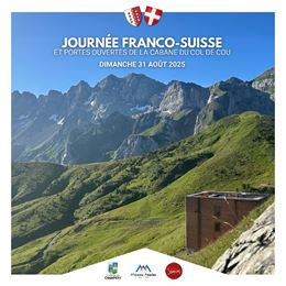 Journée franco-suisse & Portes ouvertes de la cabane du Col de Cou_Morzine