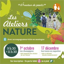 A hauteur de parents : Atellier nature - cchc