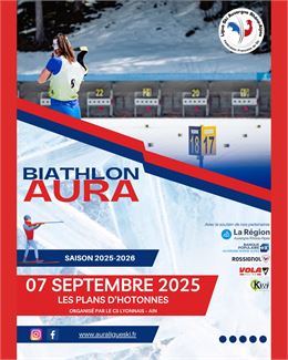 Biathlon AURA aux Plans d'Hotonnes_Haut Valromey - Ligue Aura