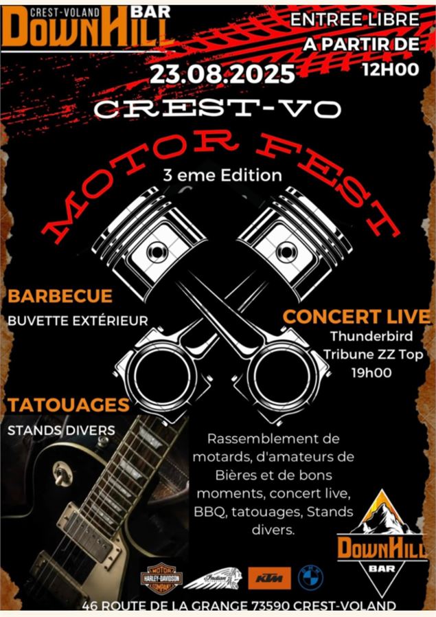 Crest'Vo Motor fest 3ème edition_Crest-Voland - Downhill