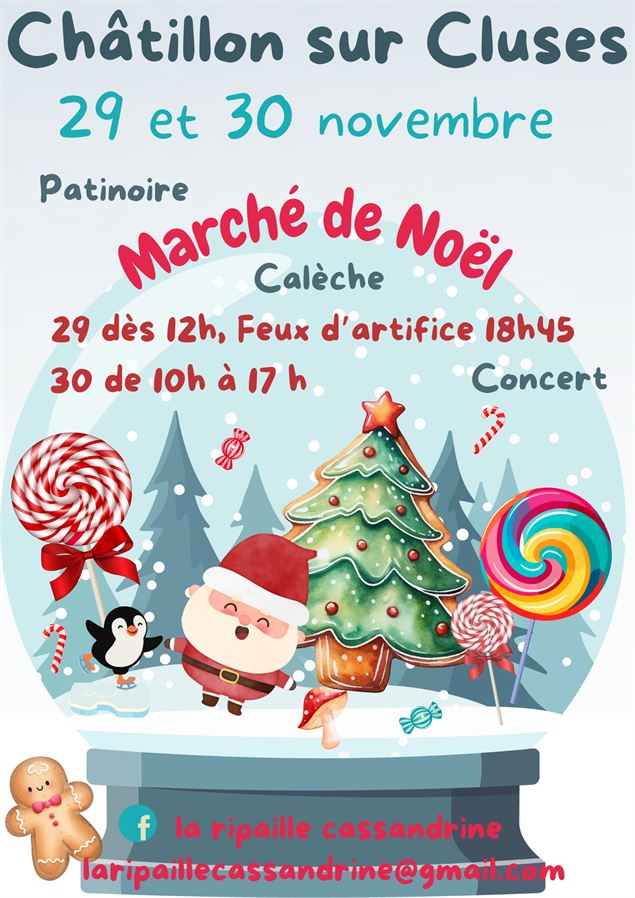 Marché de Noël de Châtillon-sur-Cluses_Châtillon-sur-Cluses - La ripaille cassandrine
