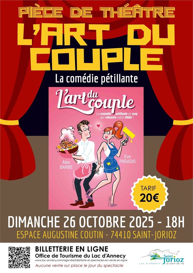 Théâtre : L'art du couple_Saint-Jorioz