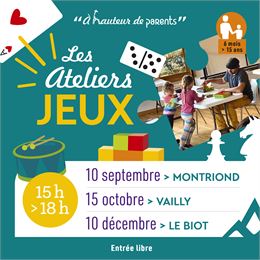 A hauteur de parents : atelier Jeux - cchc