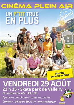 Cinéma plein air : Un p'tit truc en plus_Valleiry