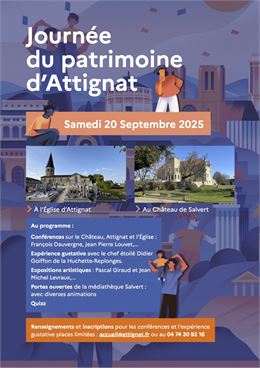 Journée du patrimoine d'Attignat - mairie d'Attignat
