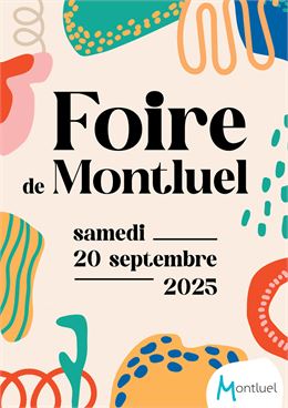 affiche foire 2025 web - mairie de Montluel