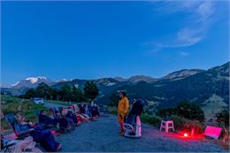 Soirée astronomie géociel Praz sur Arly - Hervé Leboilt