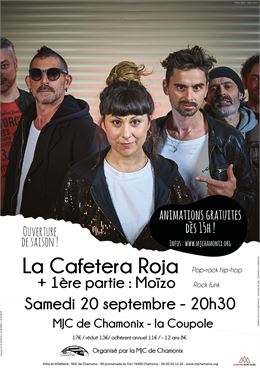 Ouverture de saison socioculturelle (animations & concerts) – MJC de Chamonix_Chamonix-Mont-Blanc - 