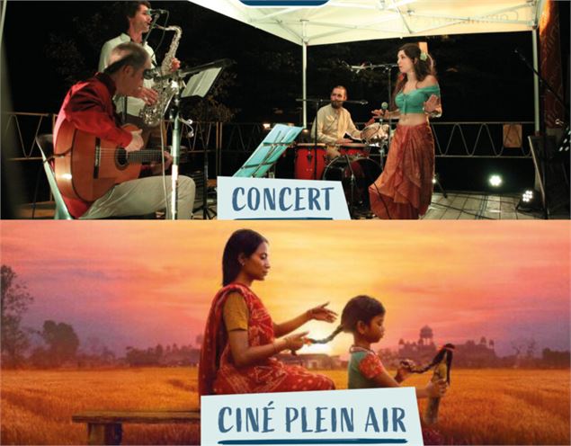 Concert suivi d'un Ciné plein air 