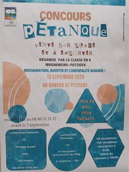 Concours de pétanque_Peyzieux-sur-Saône