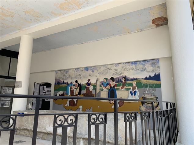 Fresque des bains douches - @Anne Legrand