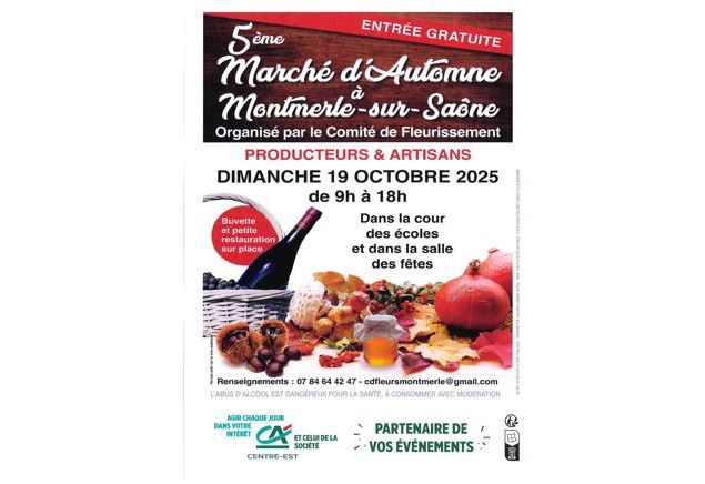 5ème Marché d'Automne_Montmerle-sur-Saône
