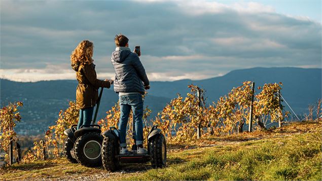 Balade en segway dans les vignobles de Chignin_Chignin