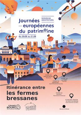 Ferme de la forêt - Journées européennes du patrimoine - Itinérance entre les fermes bressanes_Court