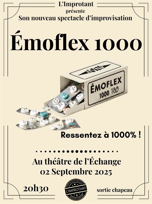Spectacle d'improvisation théâtrale: Emoflex 1000_Annecy - Spectacle d'improvisation théâtrale: Emof