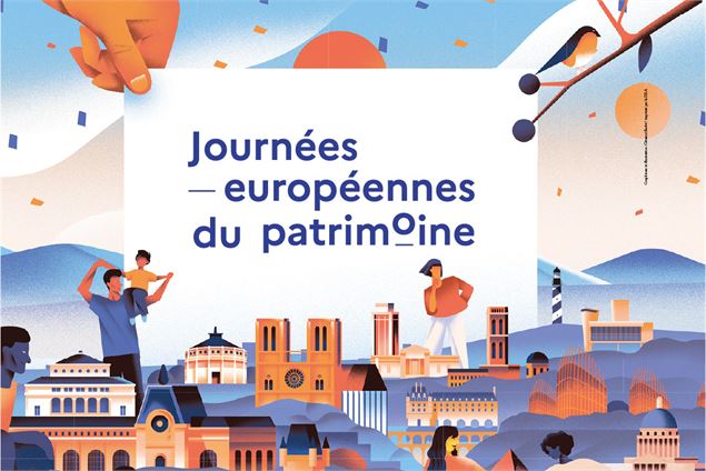 Affiche des journées européennes du patrimoine - ministère de la culture
