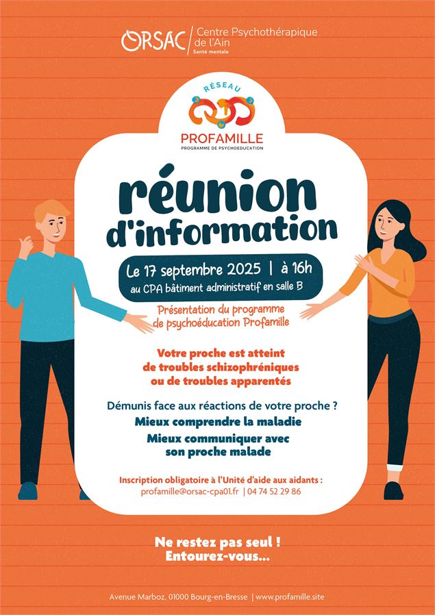 Réunion d'information ProFamille - CPA