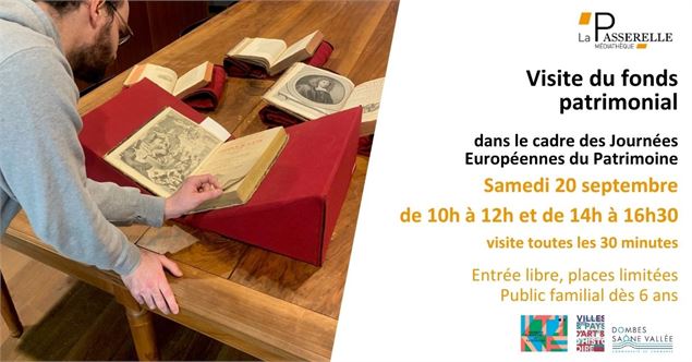 Visites du fond patrimonial - Journées Européennes du Patrimoine