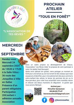 TOUS EN FORET - LES REVES AILES