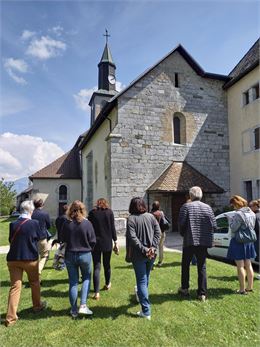 Visite prieuré Peillonnex - PAYSALP