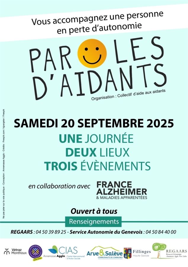 journée PAROLES D'AIDANTS  - service communication AAGGLO