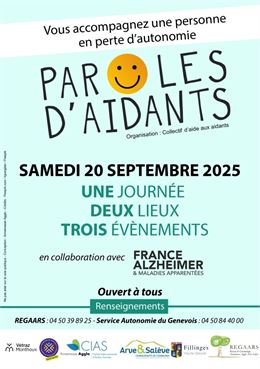 journée PAROLES D'AIDANTS  - service communication AAGGLO