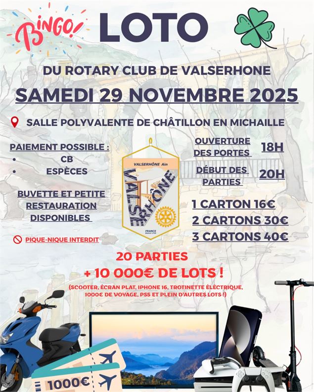 loto du Rotary - Rotary Valserhône