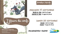 Affiche animation paysage - Médiathèque DuBouillon