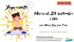Affiche animation paysage - Médiathèque DuBouillon