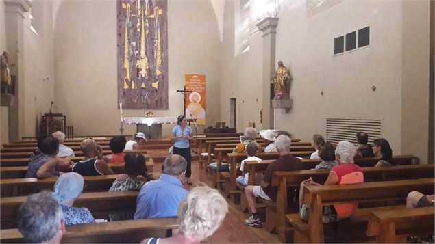 Journée du patrimoine : visite de l'église de la Forclaz_La Forclaz - Sandra Gallay