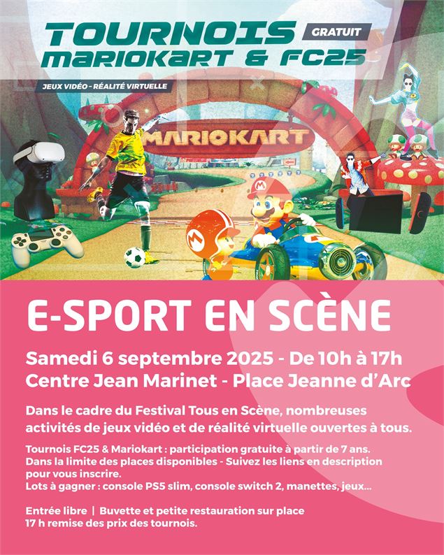 E-Sport en Scène - Mairie de Valserhône