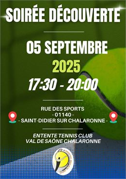Porte ouverte du tennis club_Saint-Didier-sur-Chalaronne - CR Tennis club