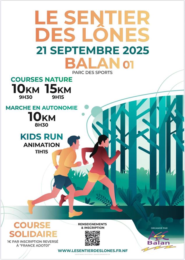 Course le Sentier des Lônes_Balan - ASC Balan