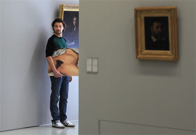 Théâtre, vraie fausse conférence : L’ORIGINE DU MONDE (46×55)_Doussard - Cie La Vaste Entreprise