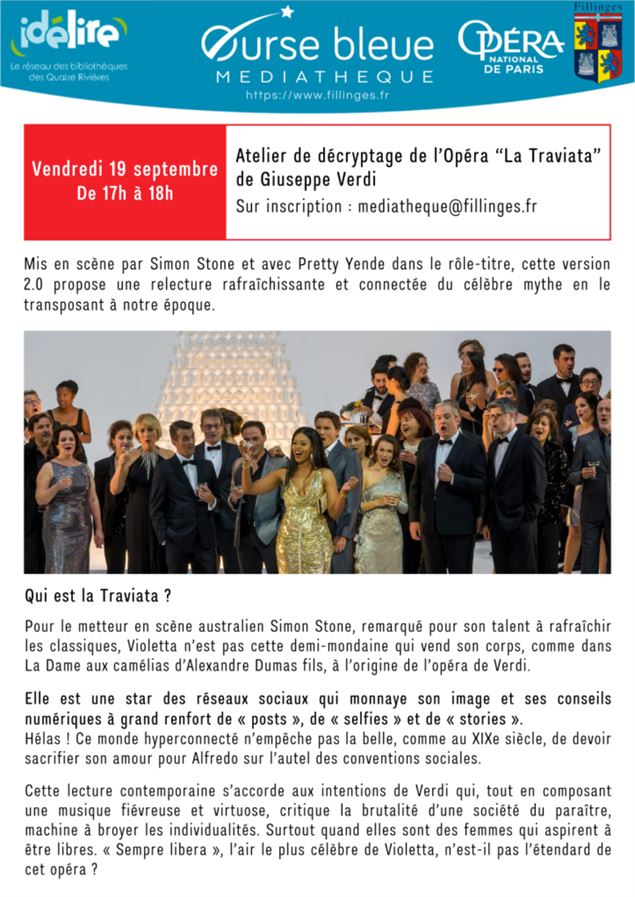 Atelier de décryptage de l'Opéra 
