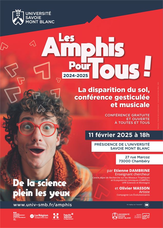 Conférence Amphis pour tous et toutes - USMB