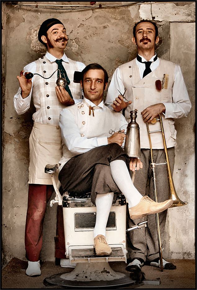 Théâtre clownesque : Nuova Barberia Carloni_Chambéry - Roberto Manfredi