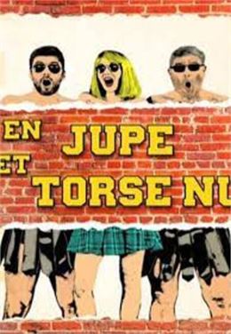 Affiche_En jupe et torse nu - Les Arts dans l_R_Péronnas