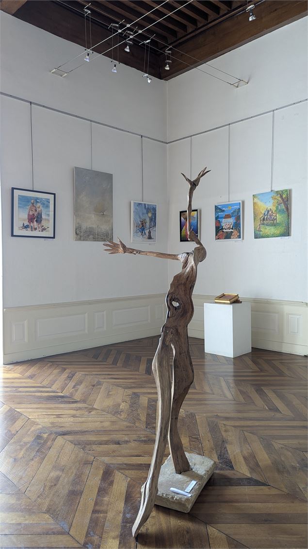 EXPOSITION des oeuvres primées du Salon de peinture, sculpture et photographie_Moûtiers - Centre cul
