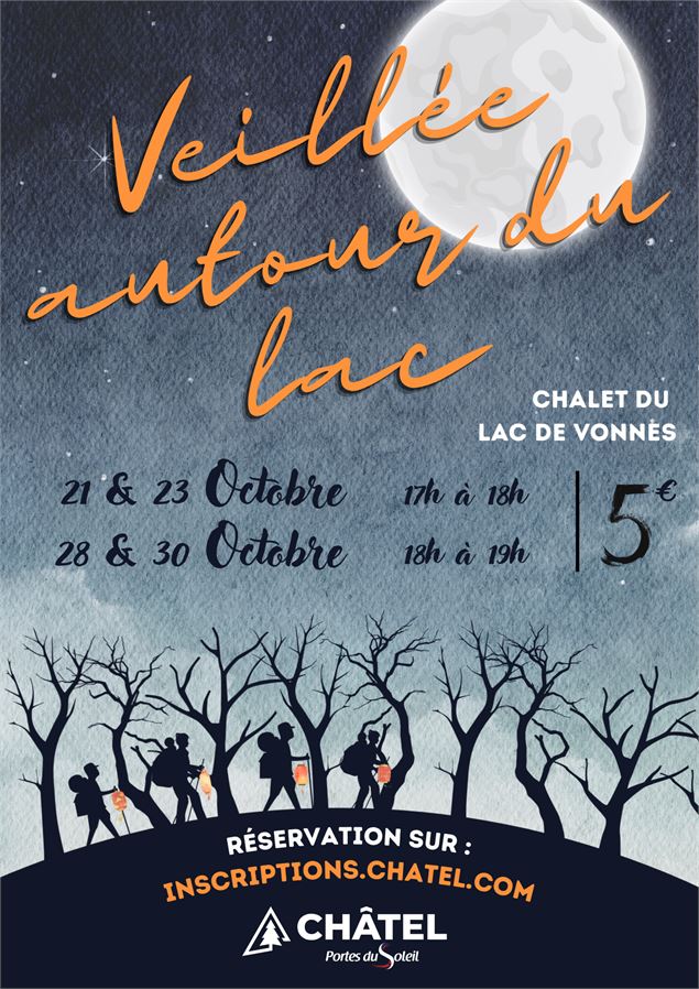 Veillée autour du lac_Châtel - Châtel Tourisme