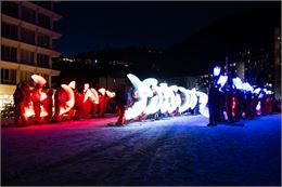 Fin de la descente aux flambeaux - OT Flaine - Noémie Ladrix