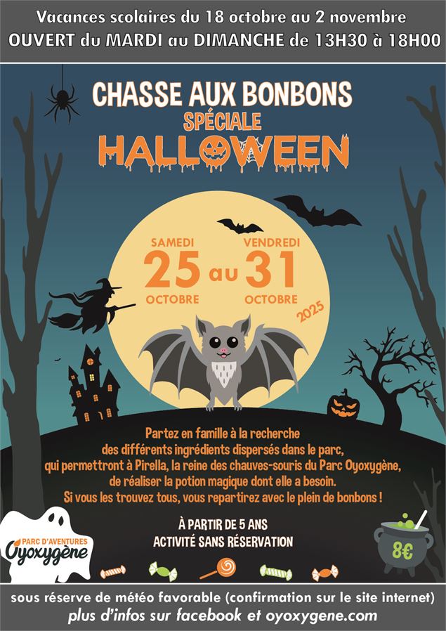 Chasse aux bonbons d'Halloween - OYOXYGENE